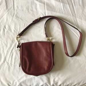 Fossil Maroon Bag